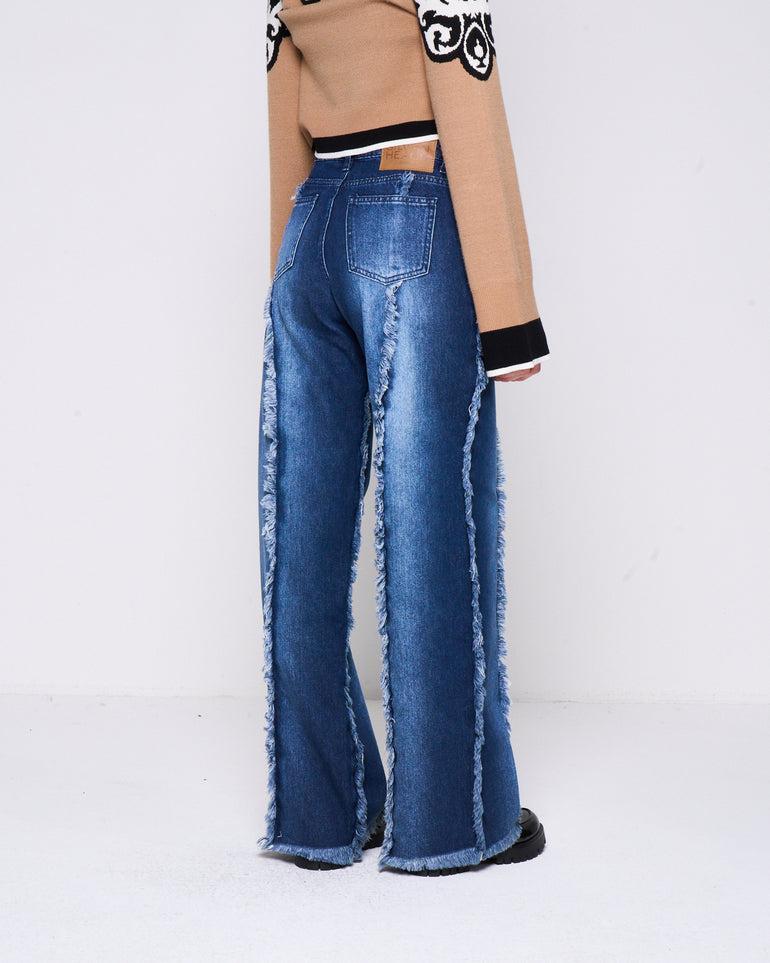 Silvian Heach Jeans con frange Negozi Online