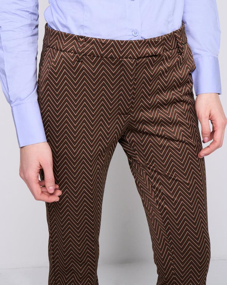 Silvian Heach Pantaloni flare a fantasia Sconto