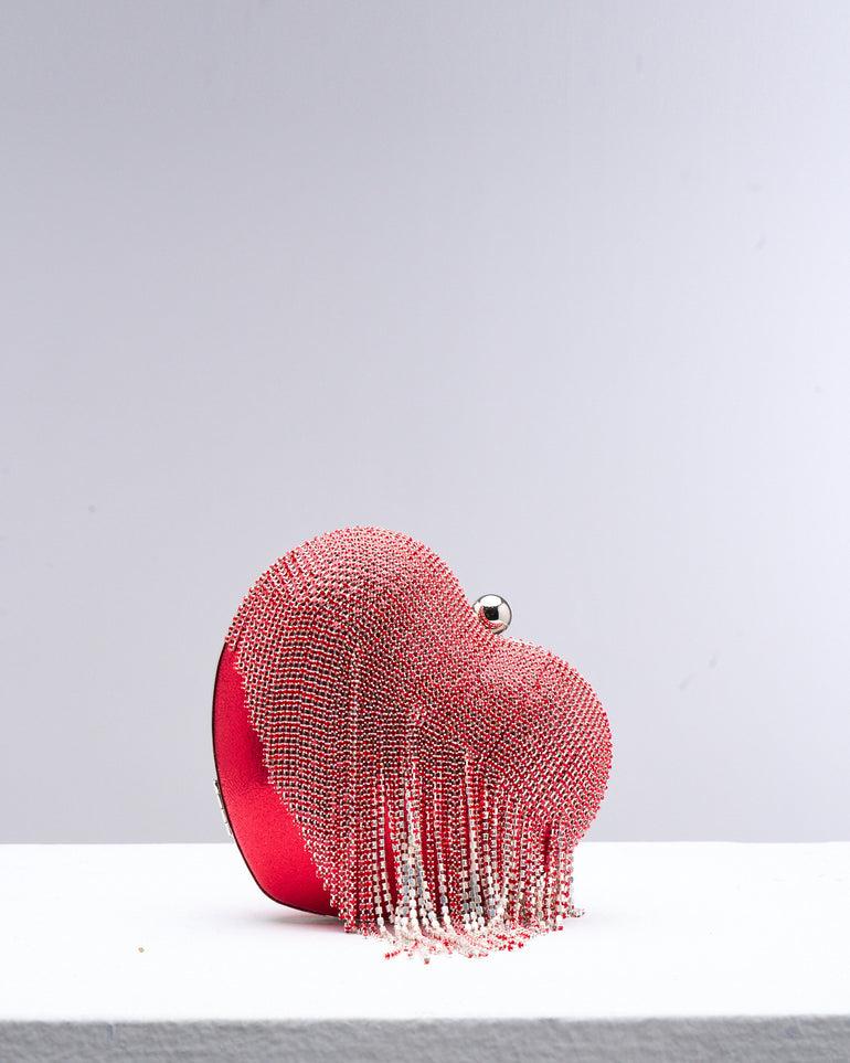 Silvian Heach Borsa a cuore Vendita Calda