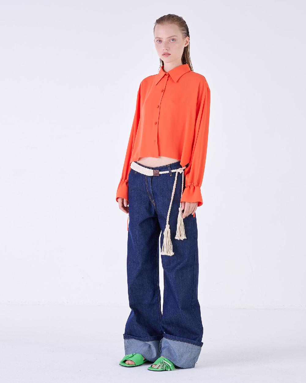 Silvian Heach Camicia con maniche a campana Fino Al -60%