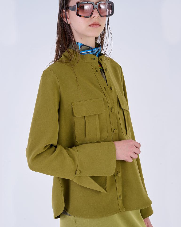 Silvian Heach Camicia con polsini svasati Prezzo Ridotto