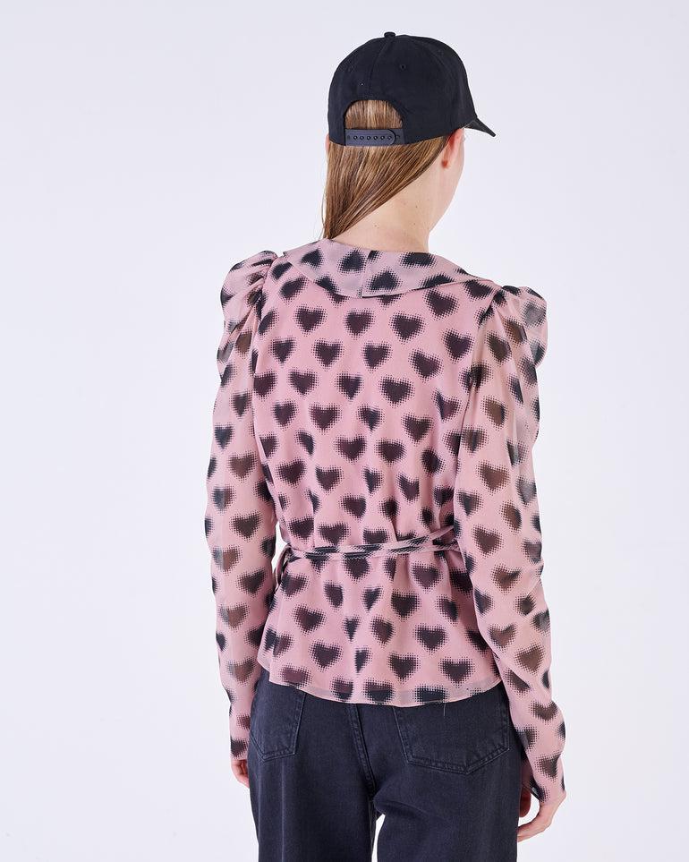 Silvian Heach Blusa con cuori In Vendita