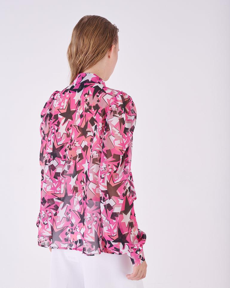 Silvian Heach Blusa over a fantasia Qualità Garantita