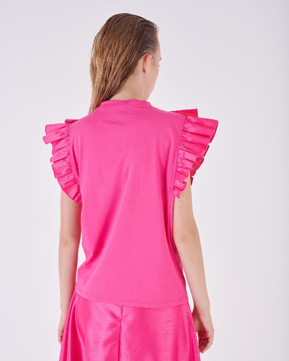 Silvian Heach Top con volant Consegna Veloce