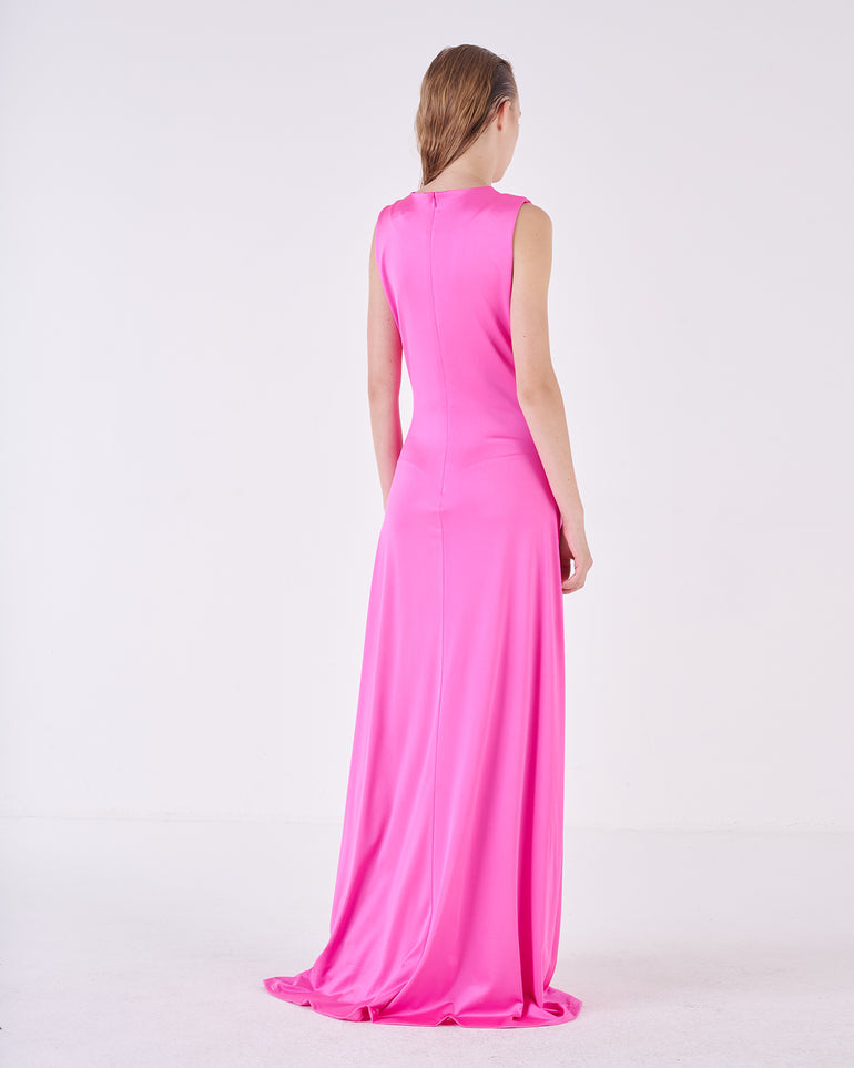 Silvian Heach Abito lungo con spacco laterale Shopping Online