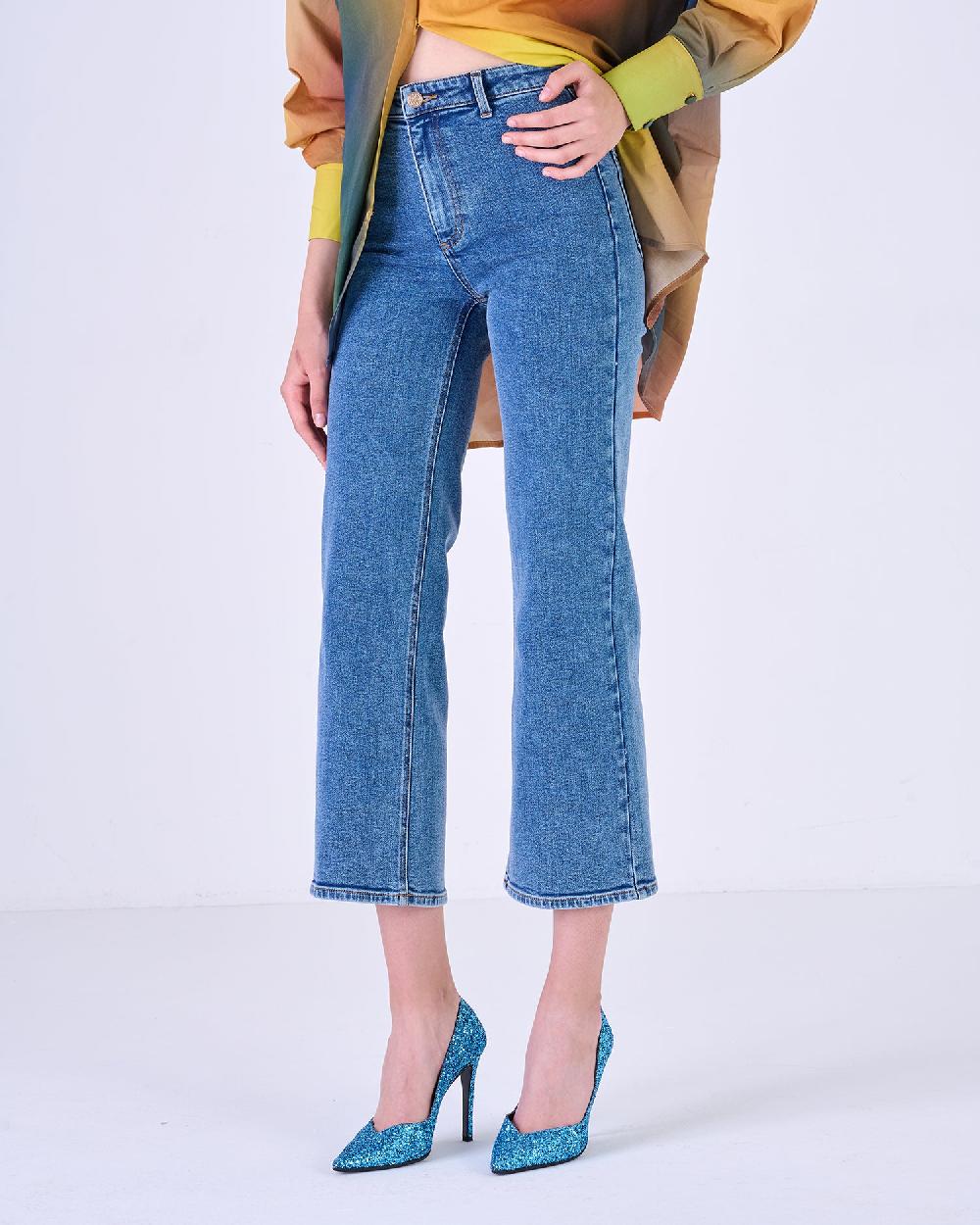 Silvian Heach Jeans cropped Sconto
