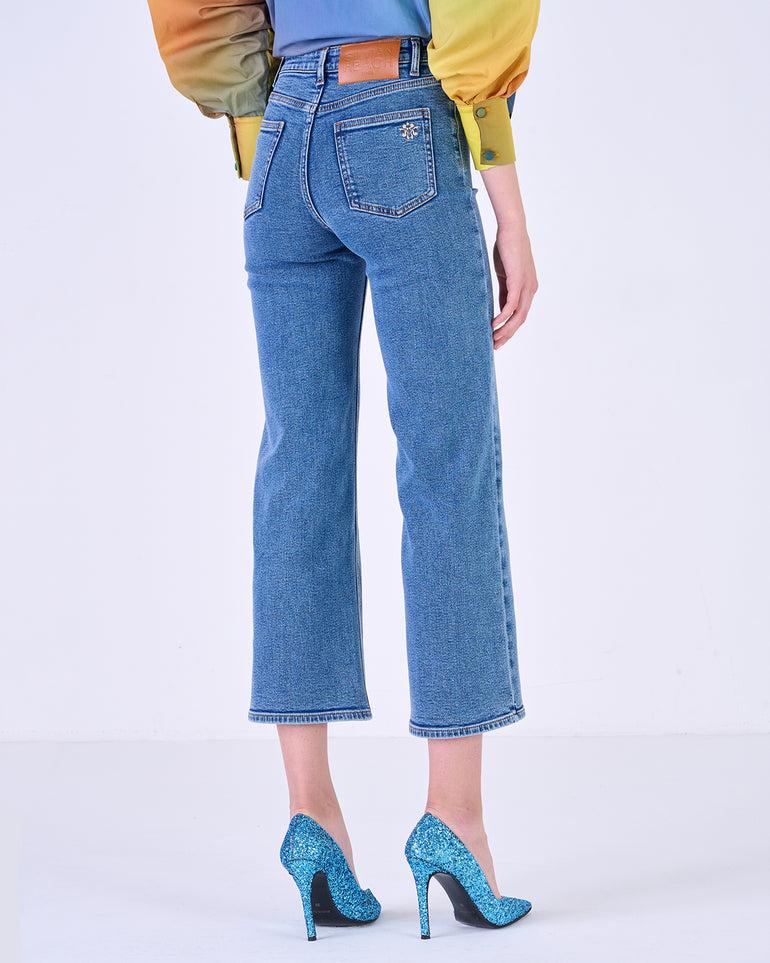 Silvian Heach Jeans cropped Sconto