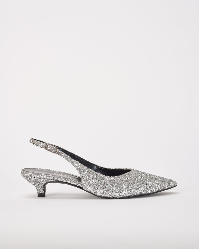 Silvian Heach Décolleté slingback con glitter Negozio