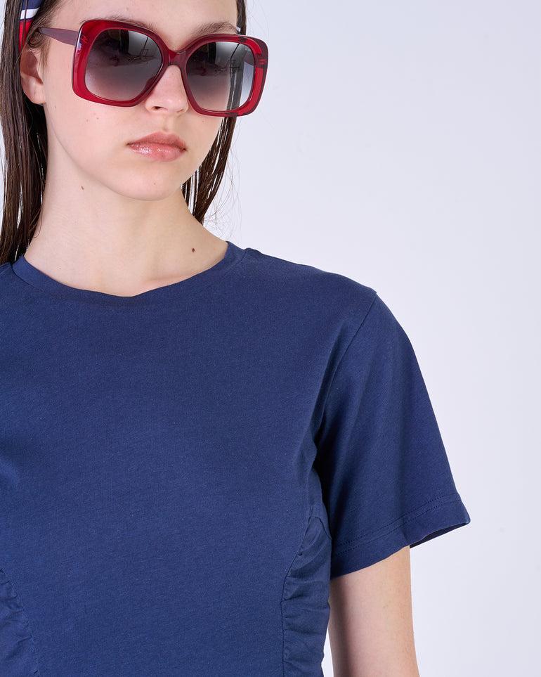 Silvian Heach T-shirt con arricciature Nuova