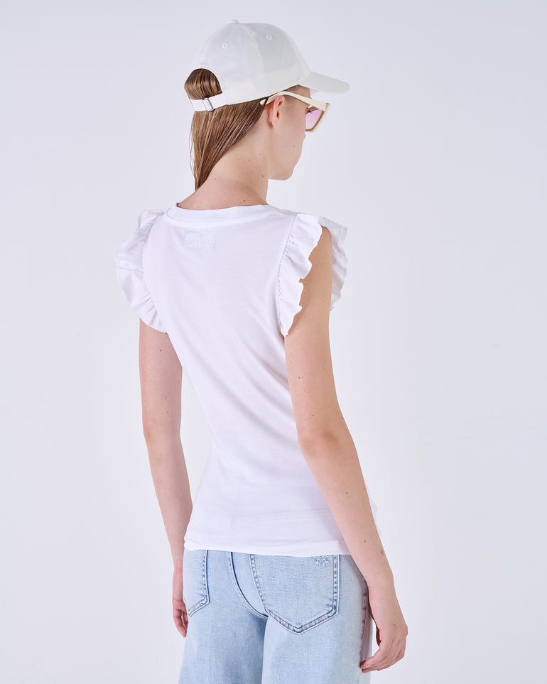 Silvian Heach Canotta con ruches Cyber Monday