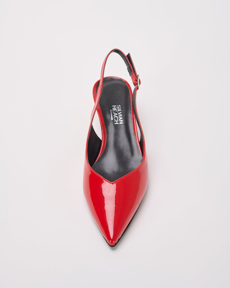 Silvian Heach Décolleté slingback in vernice Super Saving Price