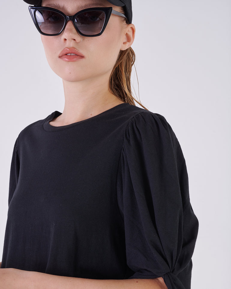Silvian Heach T-shirt con maniche arricciate Fino al 60% di sconto