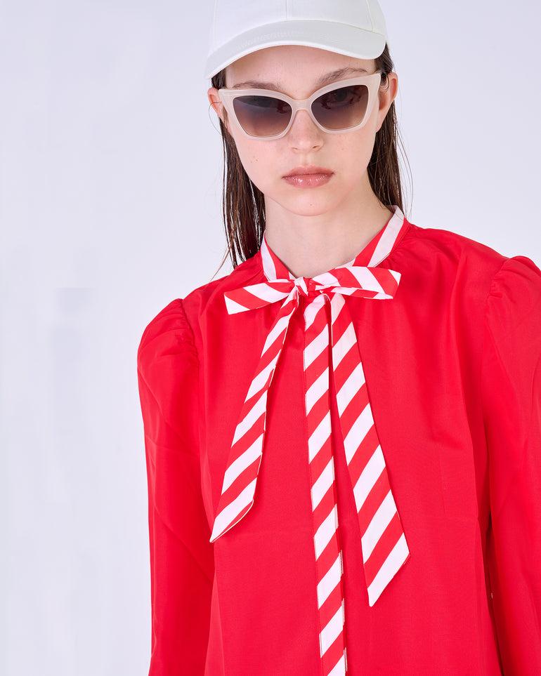 Silvian Heach Blusa con fiocco Discount Store per i nuovi prodotti