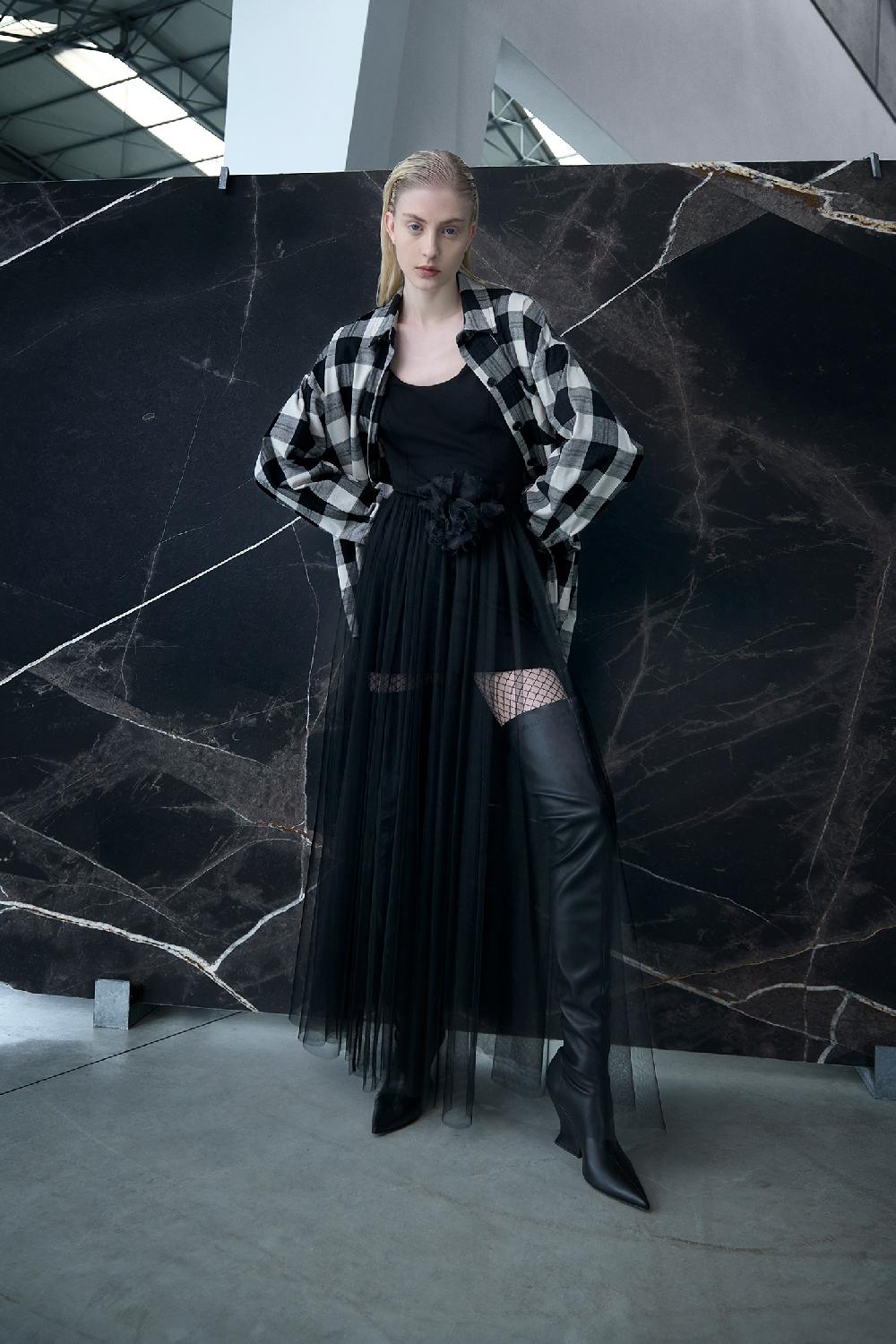Soallure ABITO PUNTO MILANO A TUBINO E GONNA IN TULLE Negozi Online