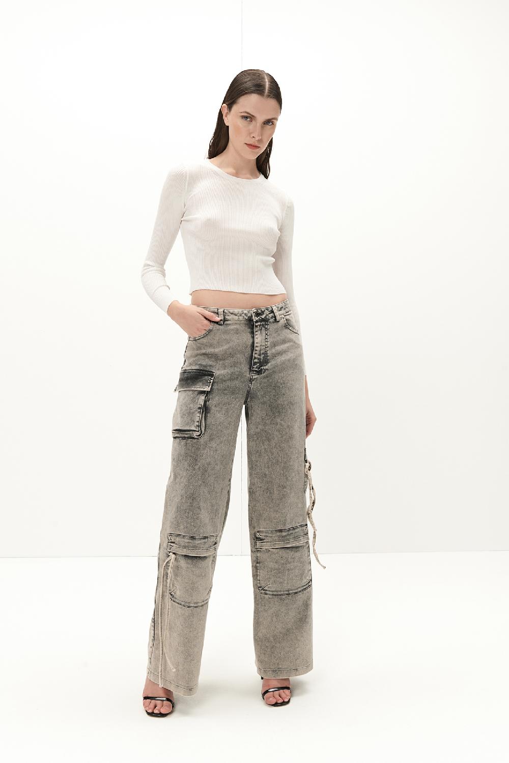 Soallure JEANS CARGO CON TASCHE Convenienza