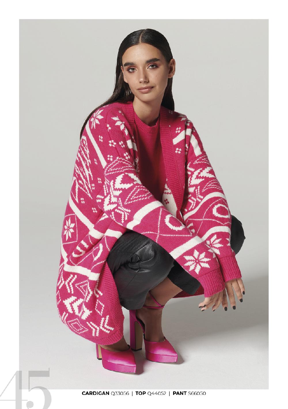 Soallure CARDIGAN CHRISTMAS TREE E RENNA Sconto