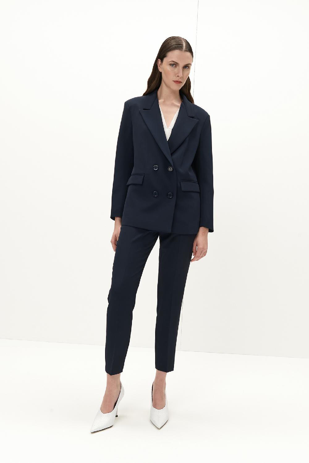 Soallure GIACCA BASIC DOPPIOPETTO IN CREPE Negozio