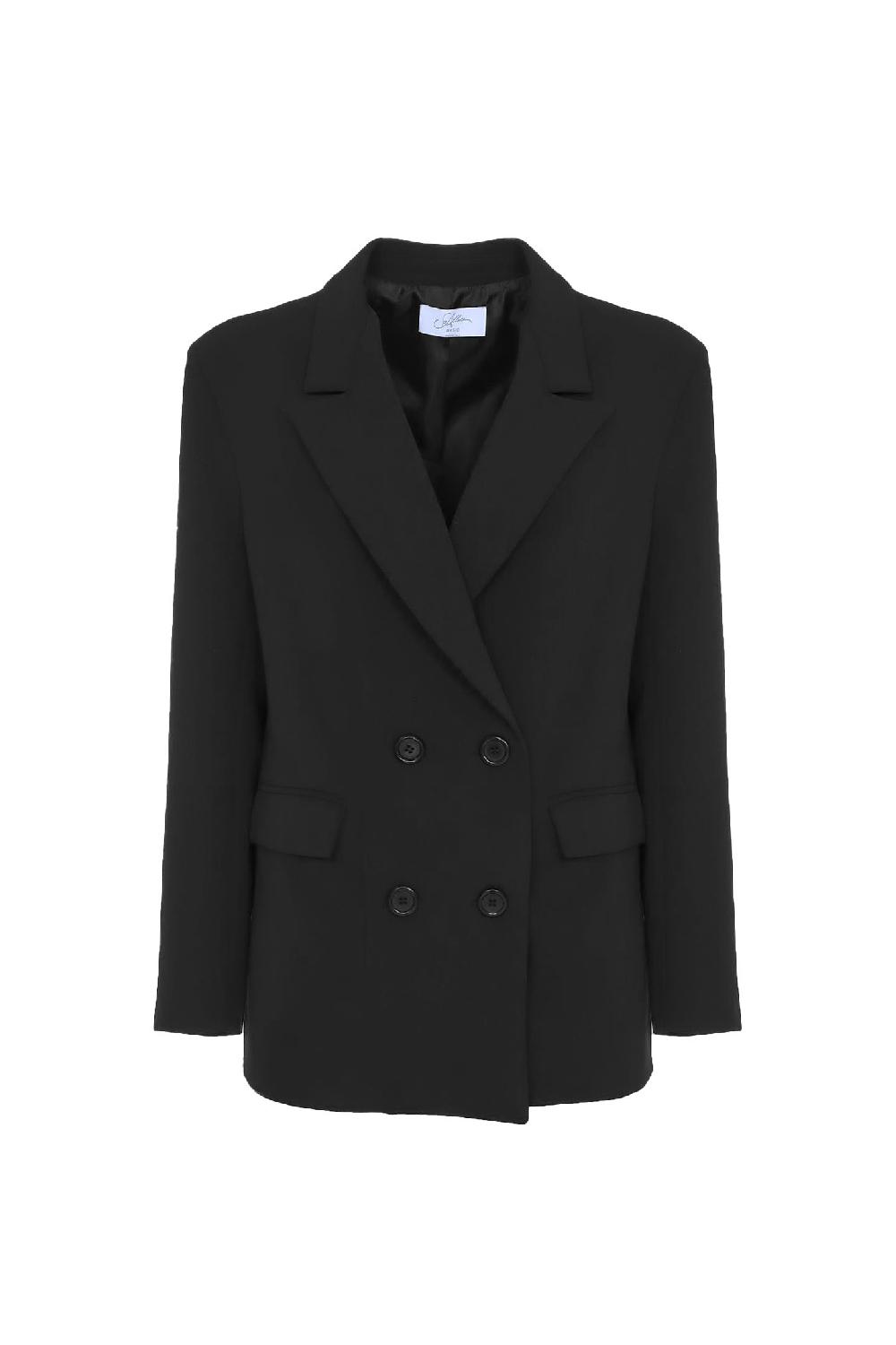 Soallure GIACCA BASIC DOPPIOPETTO IN CREPE Negozio