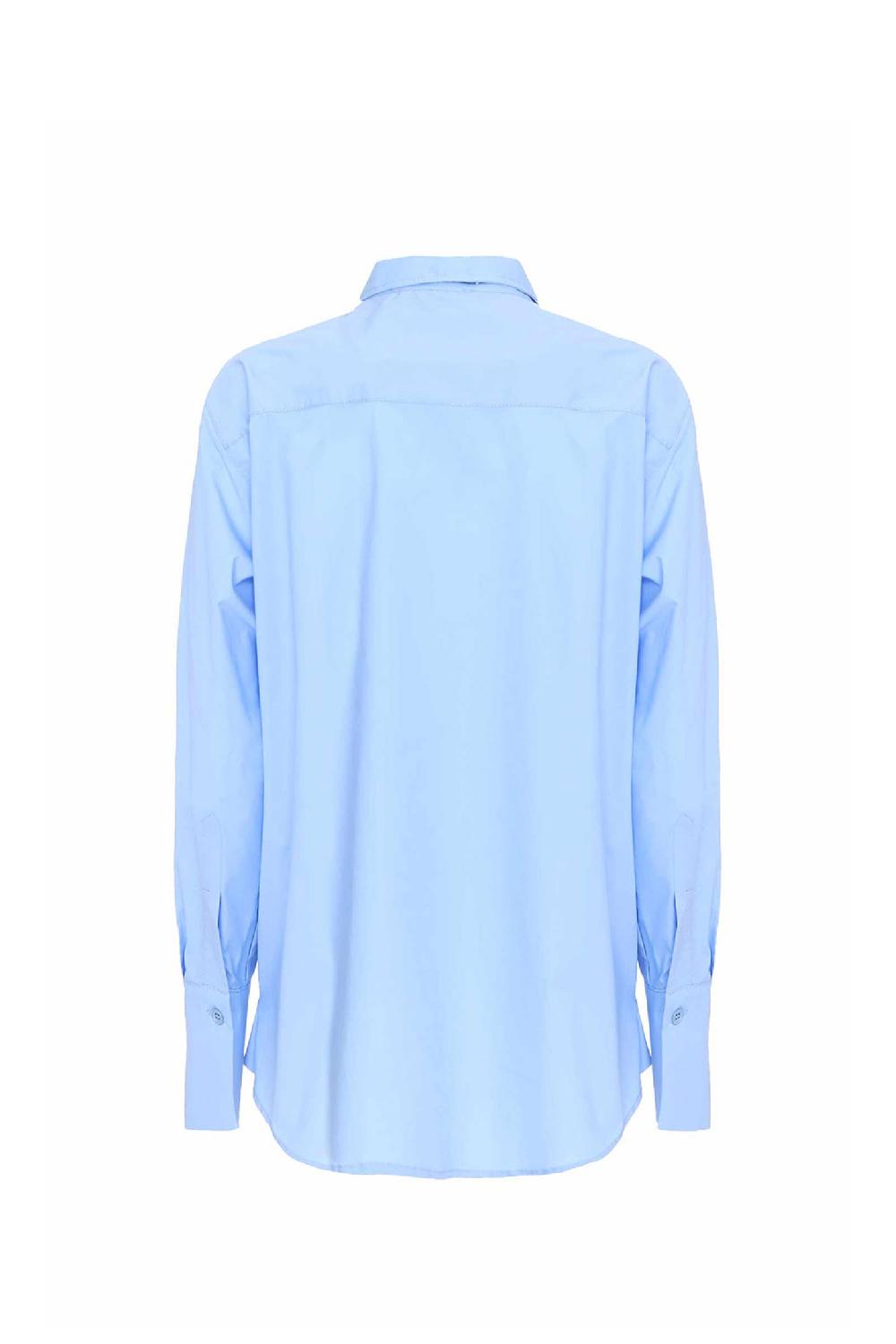 Soallure CAMICIA BASIC IN POPELINE Moda