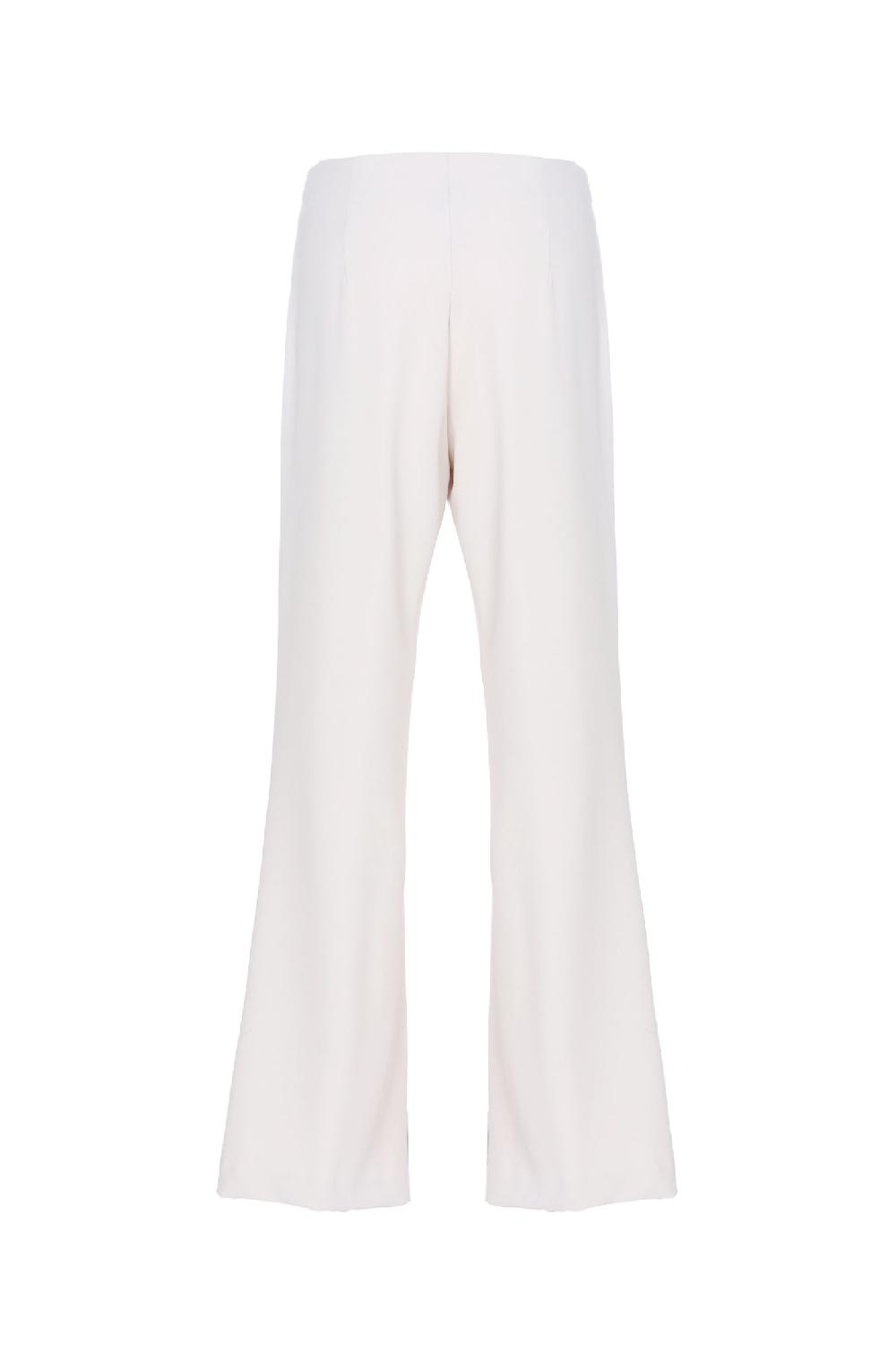Soallure PANTALONE BASIC PALAZZO IN CREPE Spedizione Gratuita