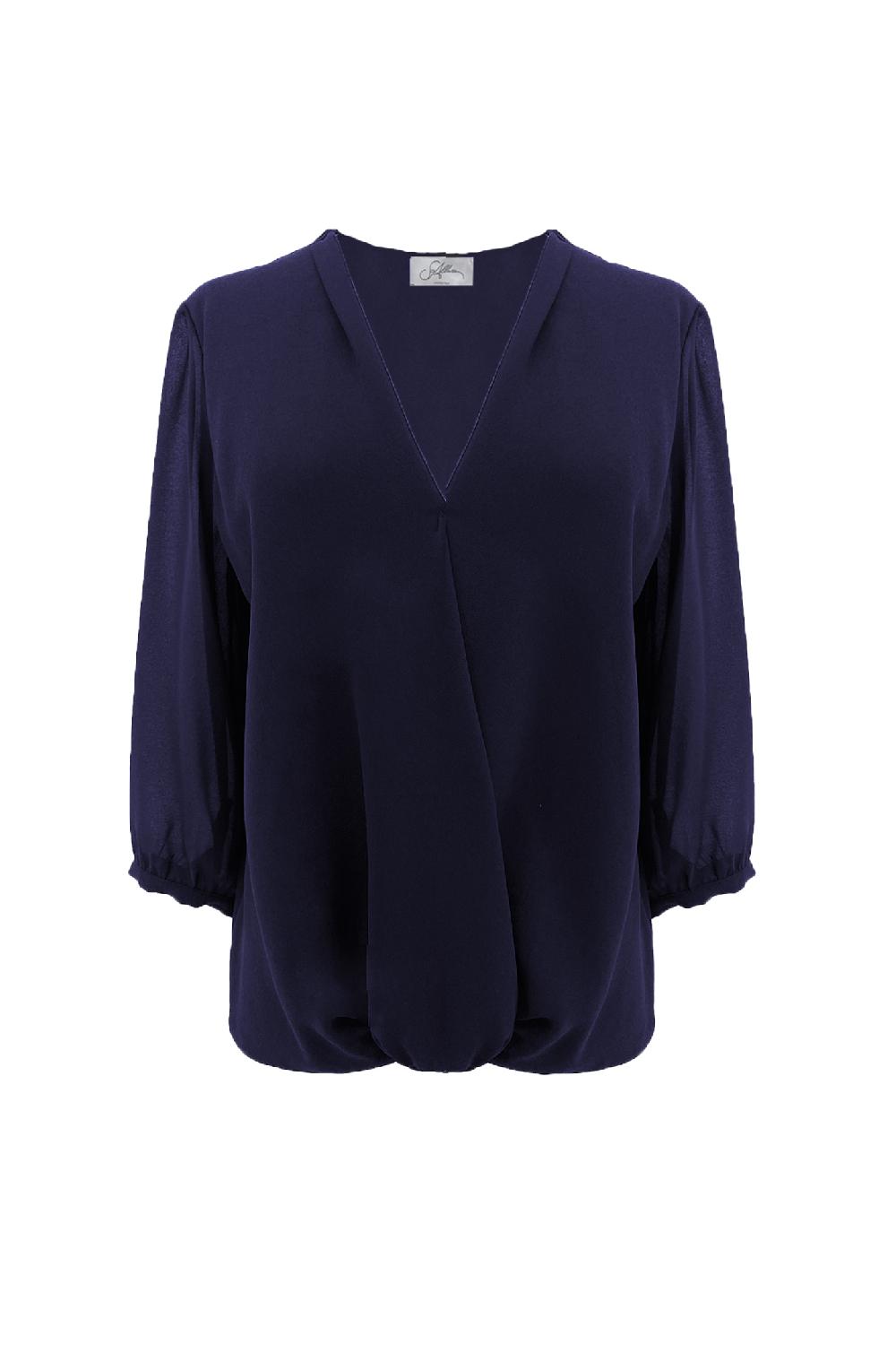Soallure CAMICIA BASIC IN GEORGETTE Pezzi Unici