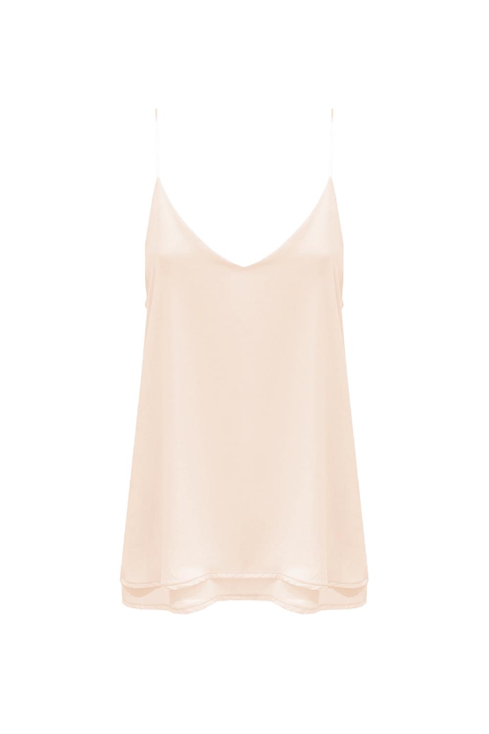 Soallure TOP BASIC IN GEORGETTE Soddisfazione Garantita