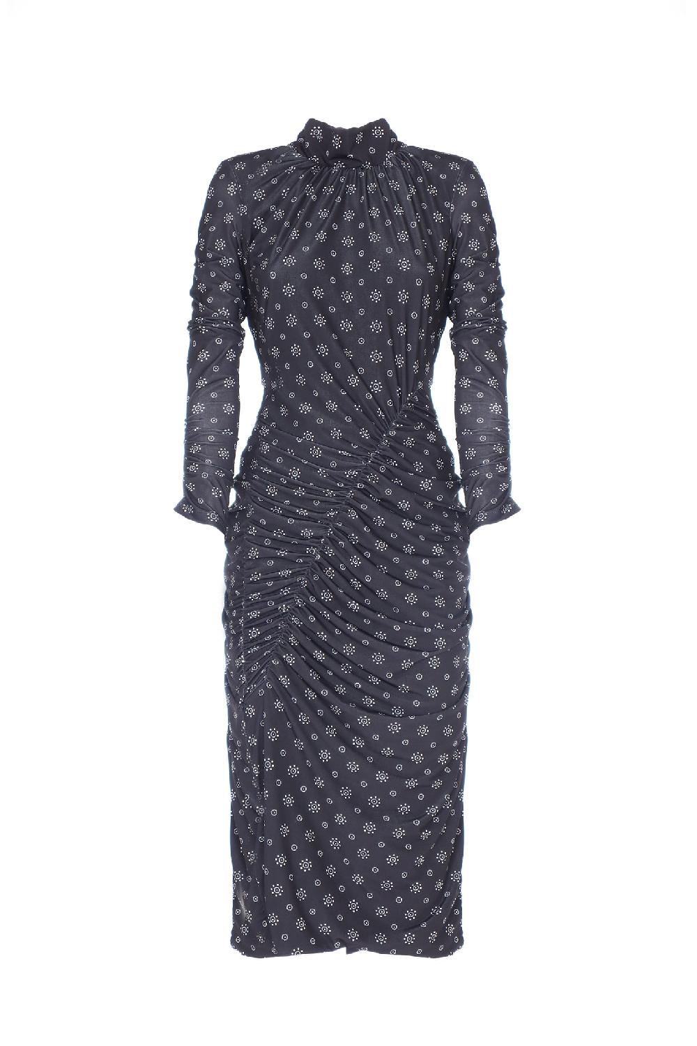 Soallure ABITO BI-STRETCH MIDI A FANTASIA Promozione Limitata