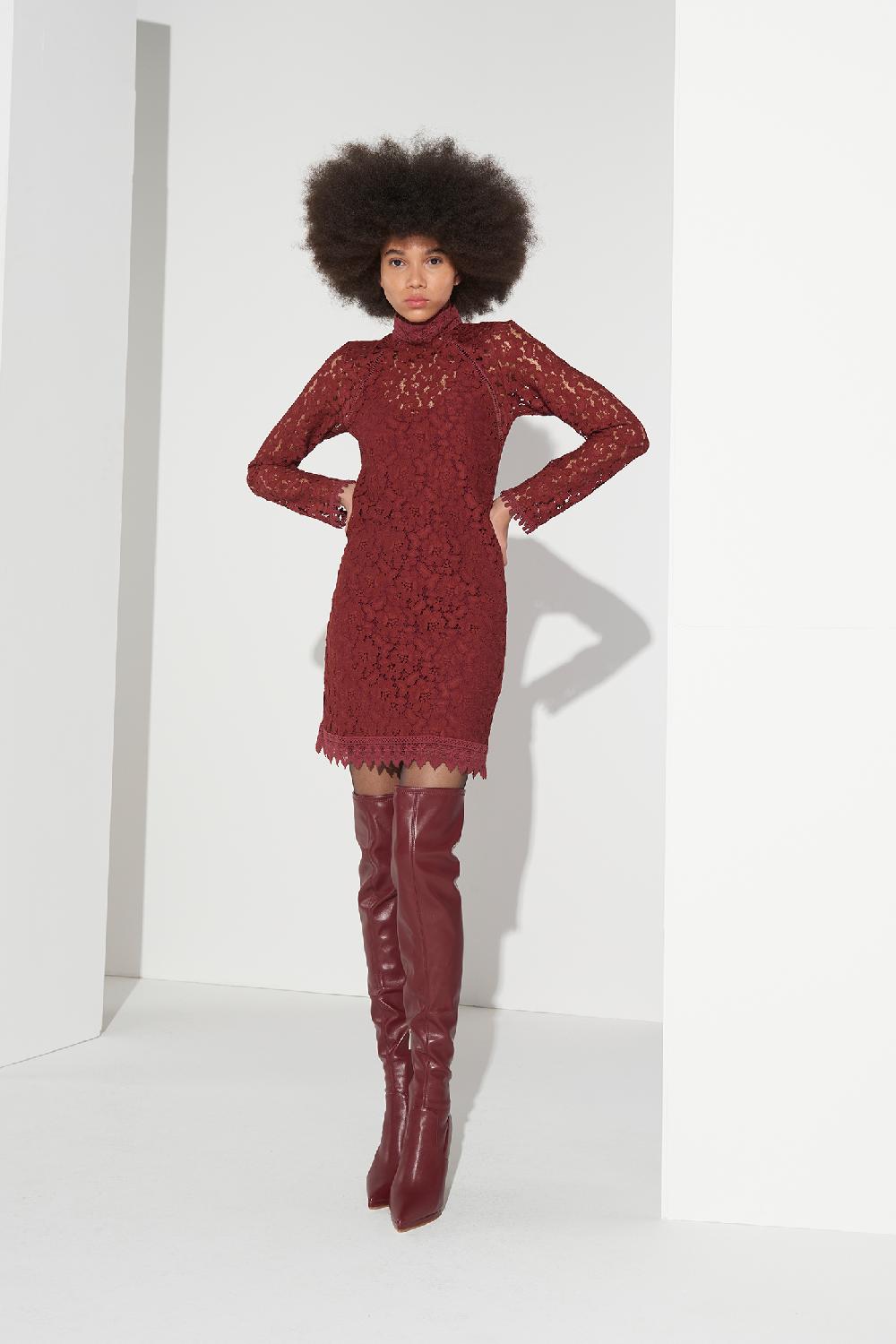 Soallure ABITO CORTO IN PIZZO Shopping Online