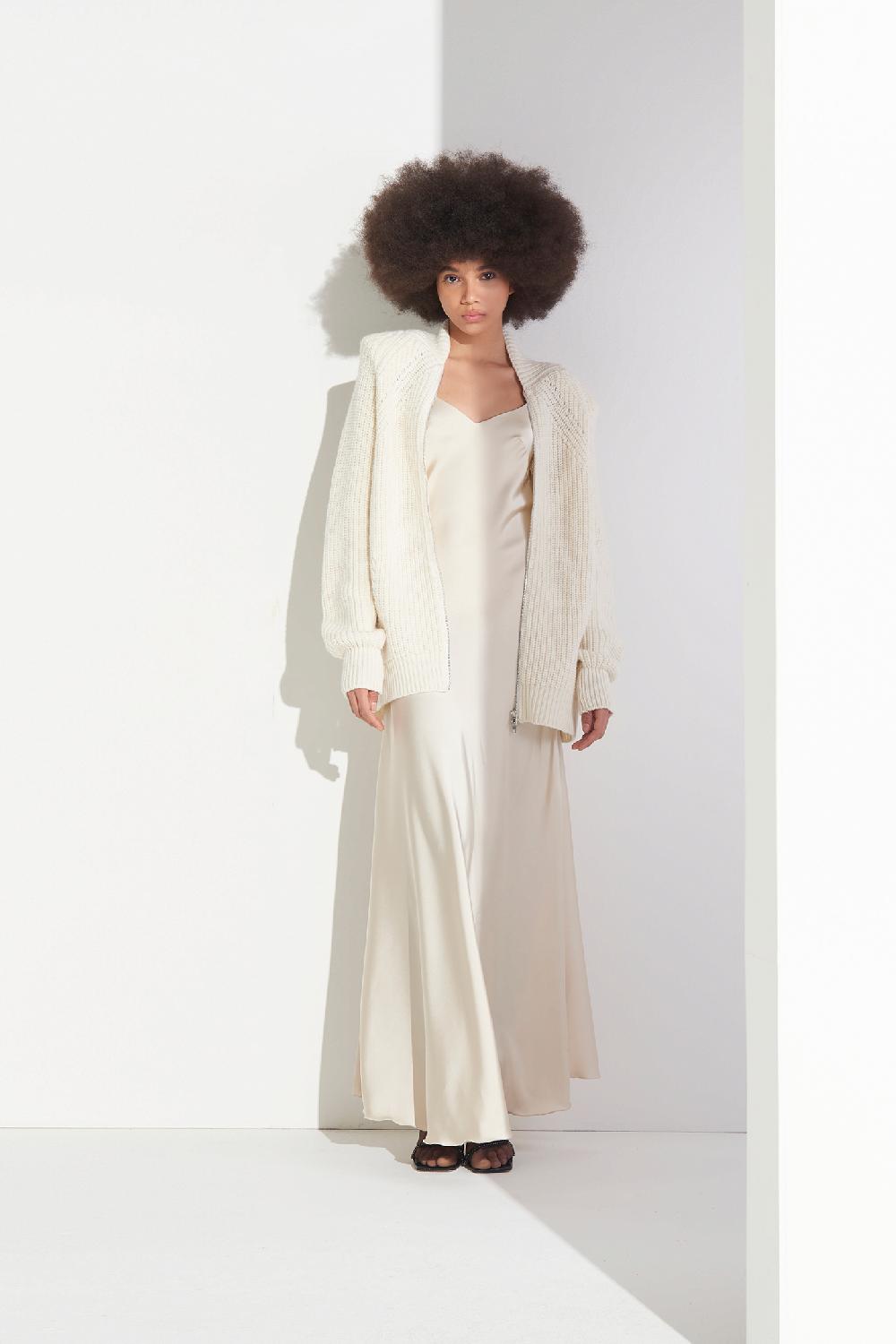 Soallure ABITO MIDI SOTTOVESTE IN RASO Negozio