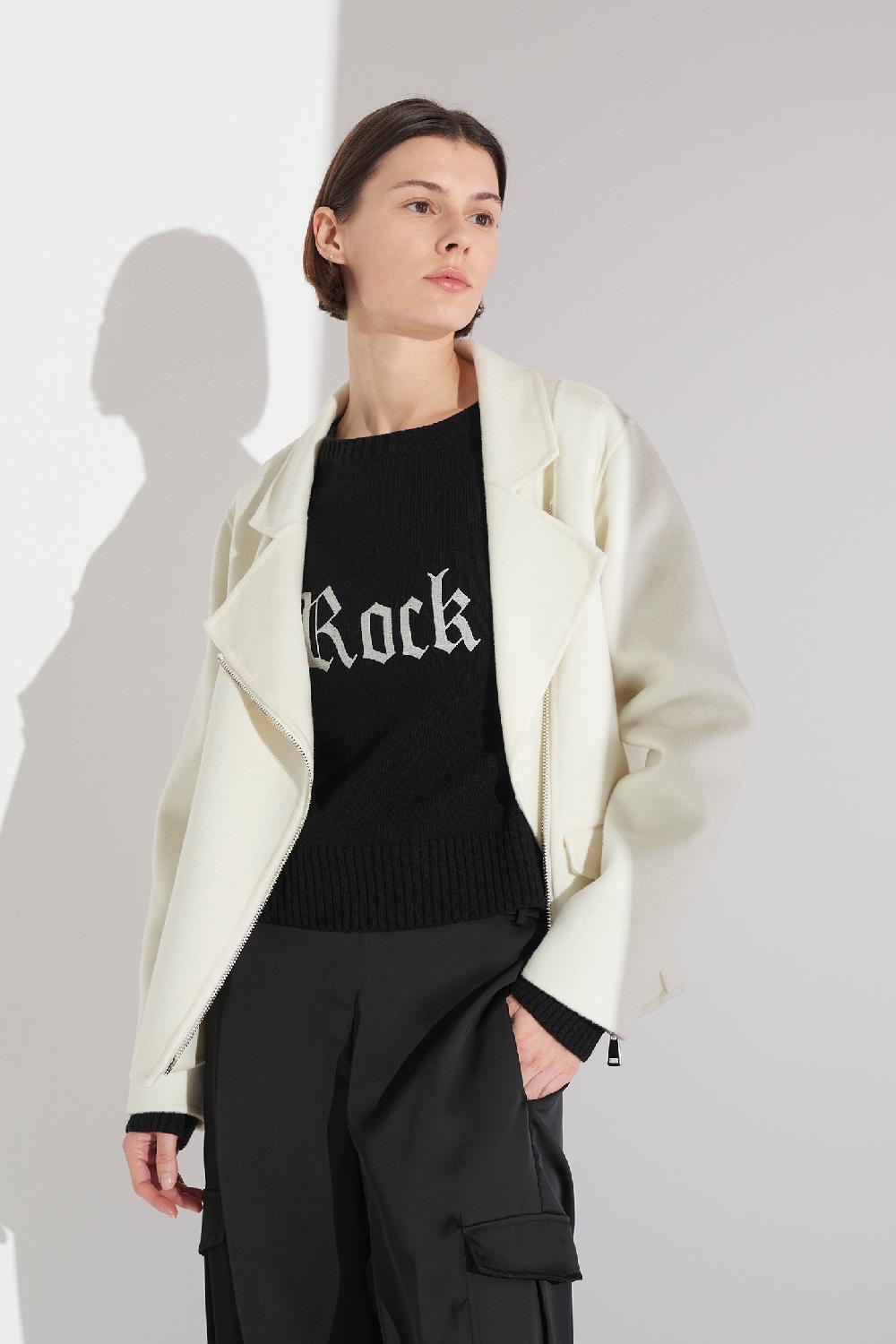 Soallure MAGLIA RICAMO ROCK Pezzi Unici
