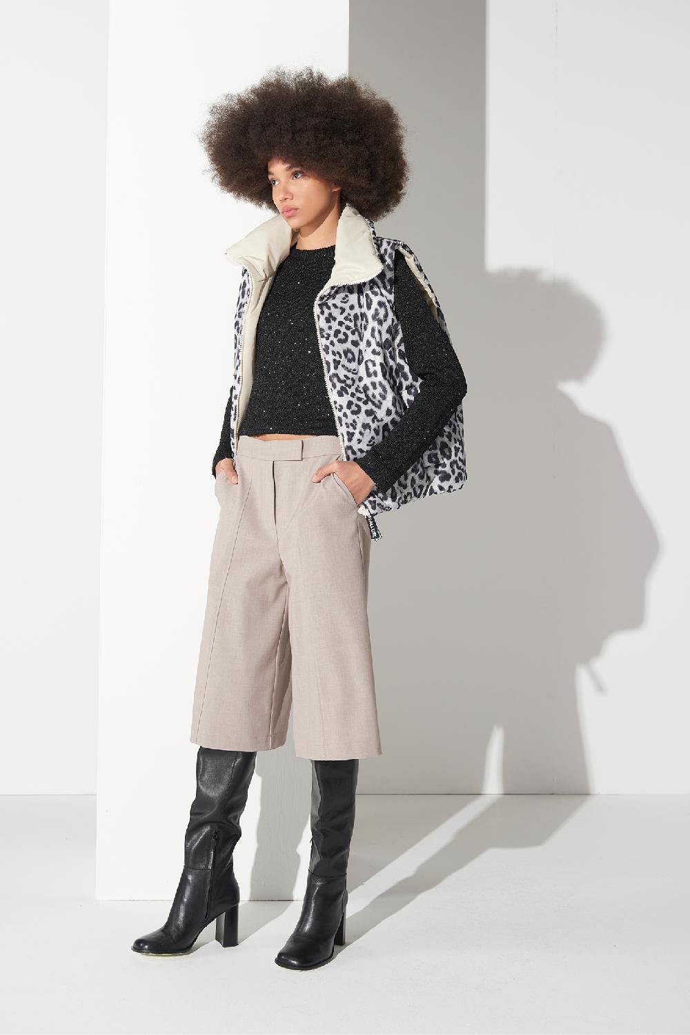 Soallure MAGLIA GIRO COLLO PAILETTES CON SPALLINA Consegna Veloce