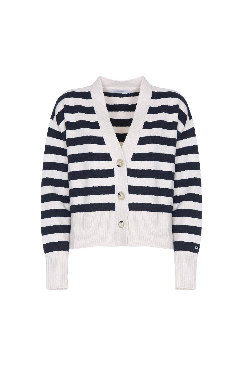 Soallure CARDIGAN BOXY RIGA VISCOSA STRETCH Fino Al -60%