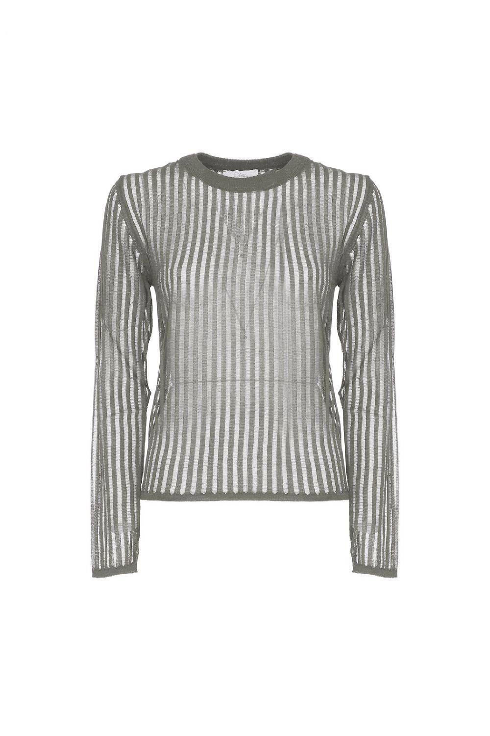 Soallure MAGLIA GIROCOLLO A RIGHE Affare Del Giorno