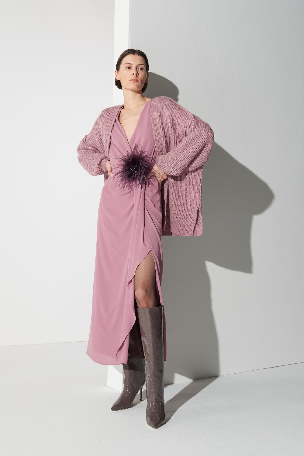Soallure CARDIGAN APERTO A COSTINE STRETTE Vendite Flash