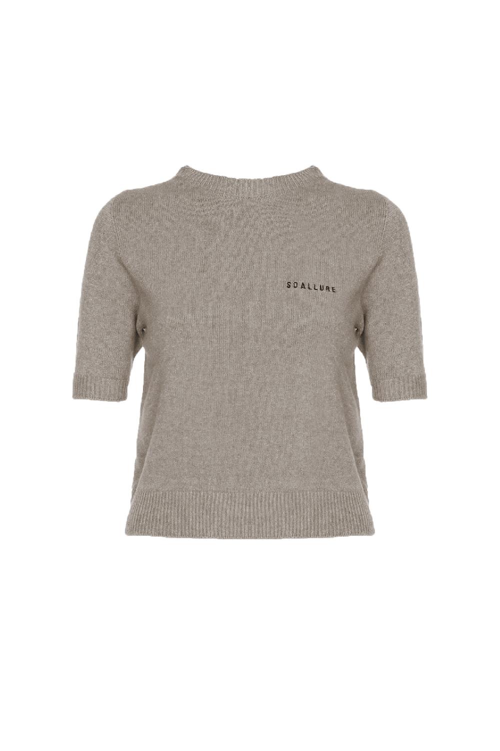 Soallure MAGLIA GIROCOLLO CON RICAMO SOALLURE Nuova