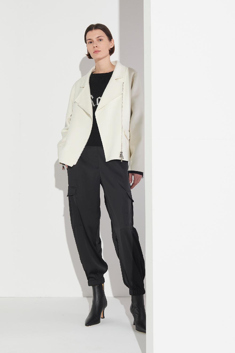 Soallure PANTALONE CARGO IN RASO Italy