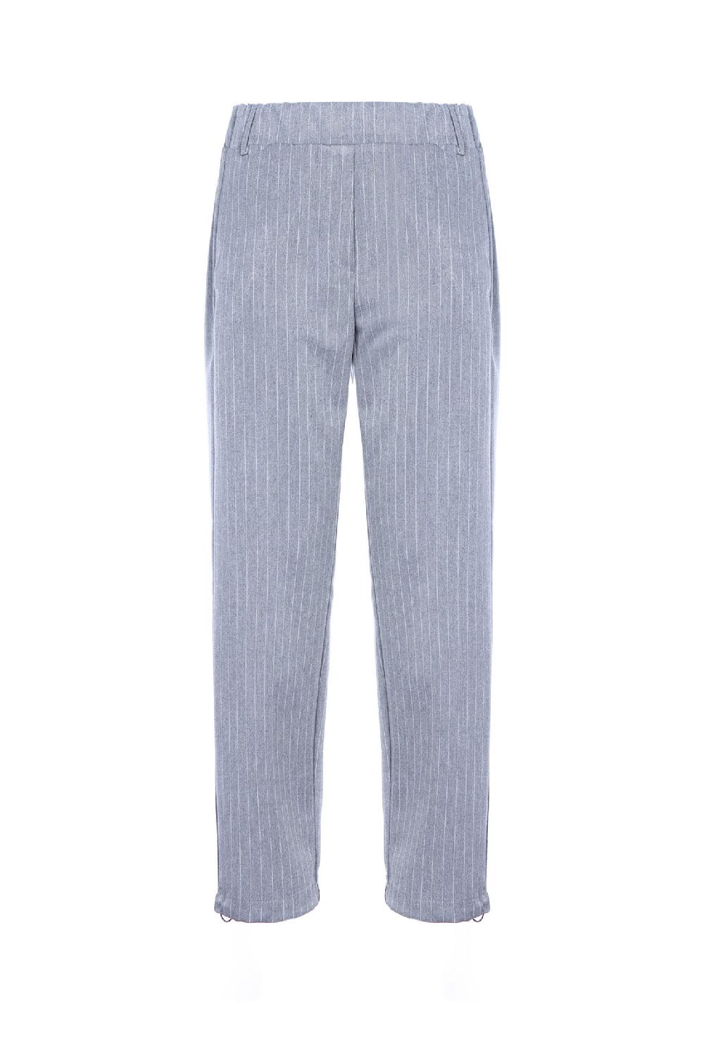 Soallure PANTALONE COULISSE GESSATO Italia