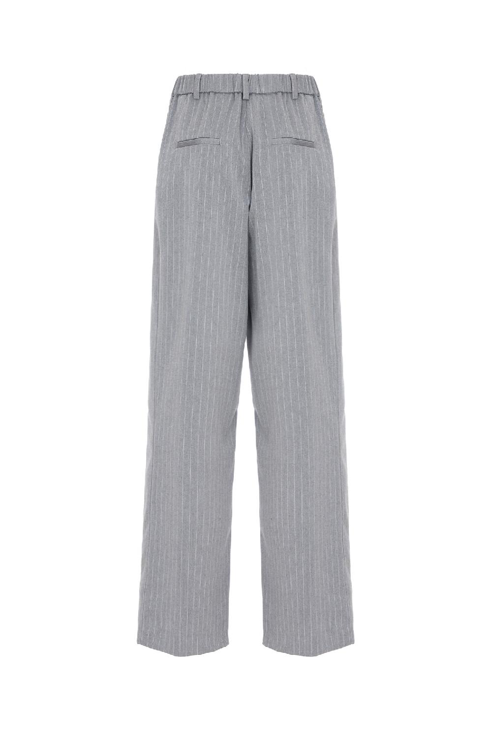Soallure PANTALONE PALAZZO GESSATO Spedizione Gratuita