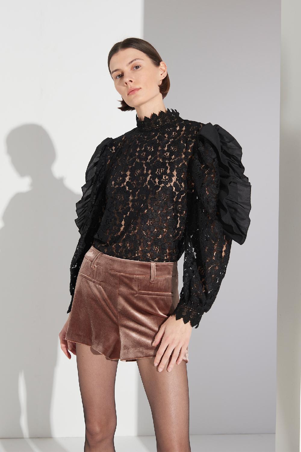 Soallure SHORT VELLUTO Vendita Calda