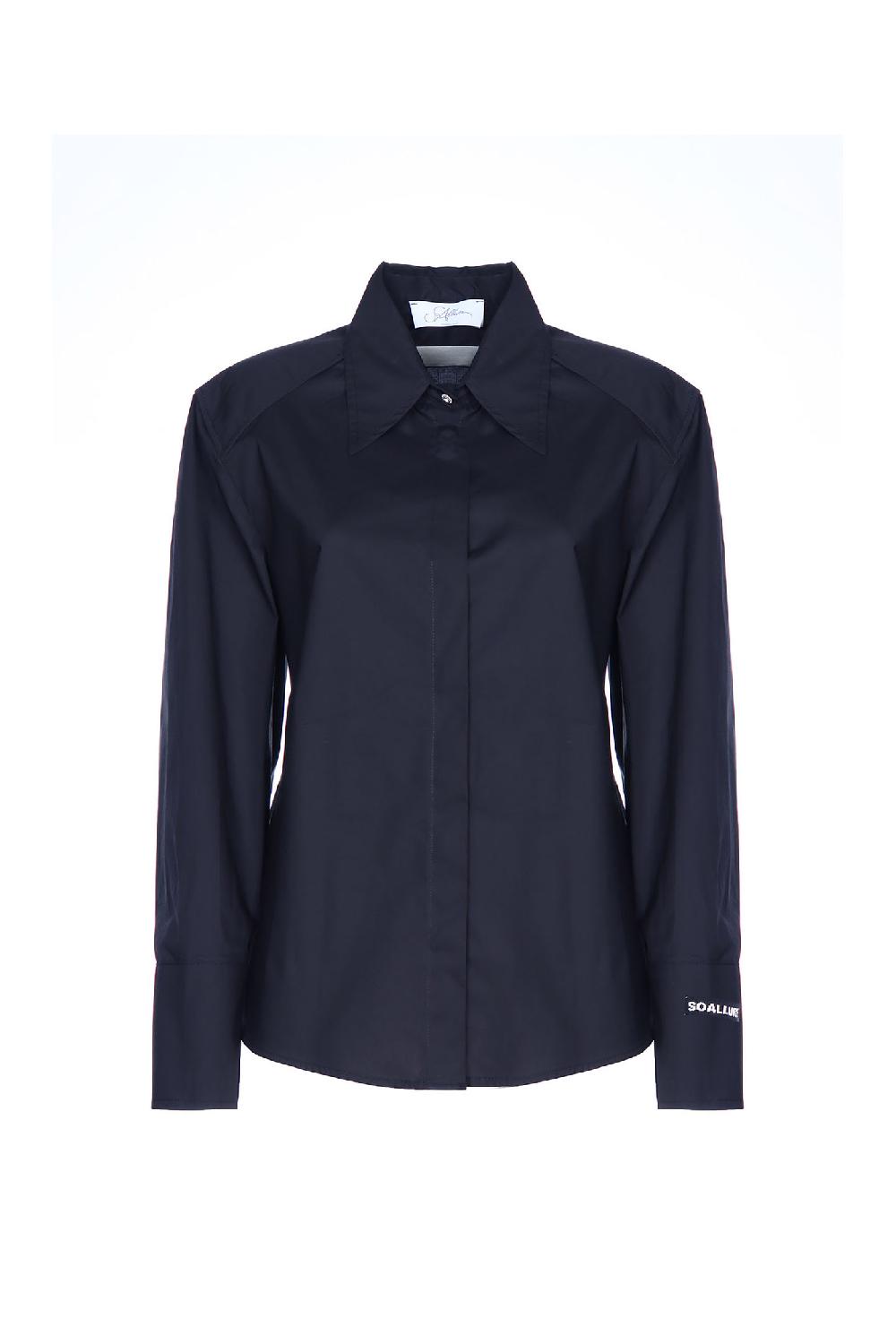 Soallure CAMICIA A CLESSIDRA IN COTONE Vendita Economica