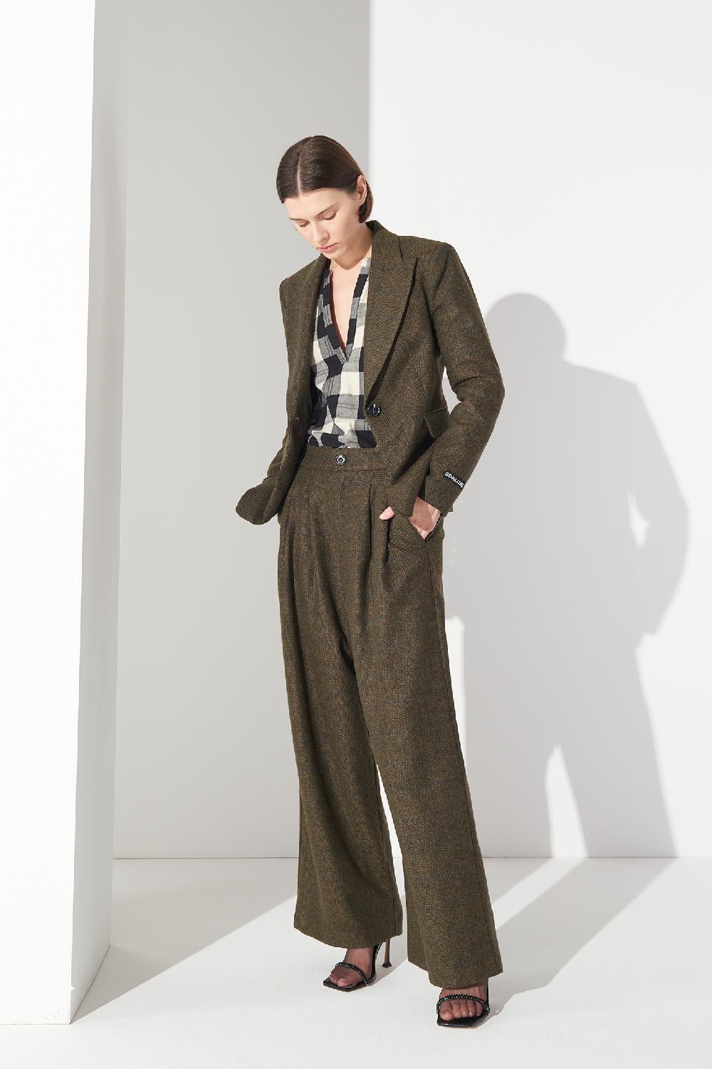 Soallure CAMICIA SERAFINO CHECK FLANELLA 2025