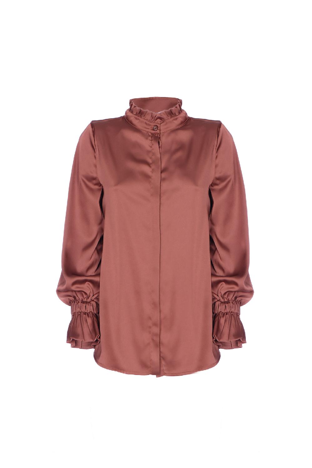 Soallure BLUSA CON ROUCHES Vendita