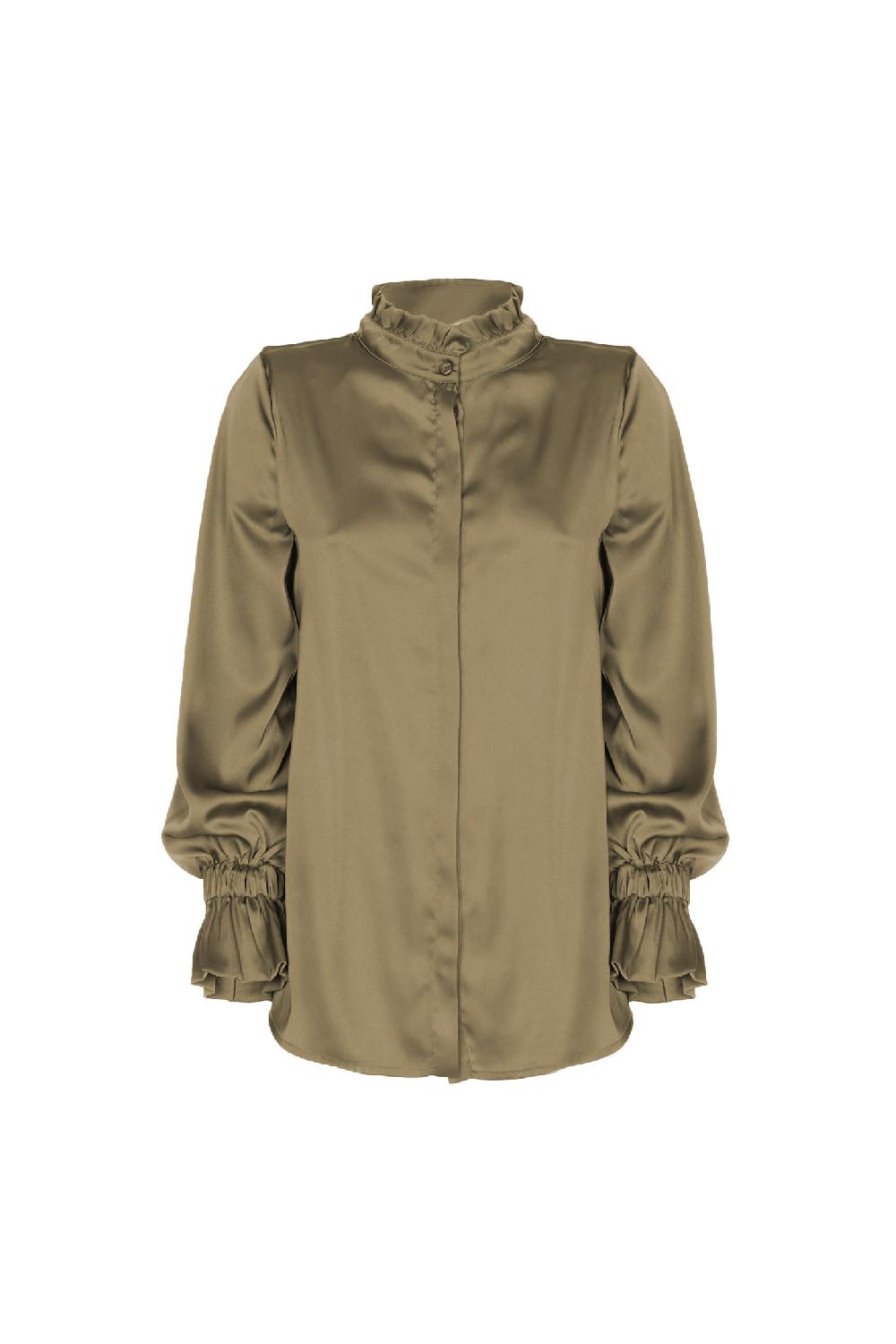 Soallure BLUSA CON ROUCHES Vendita