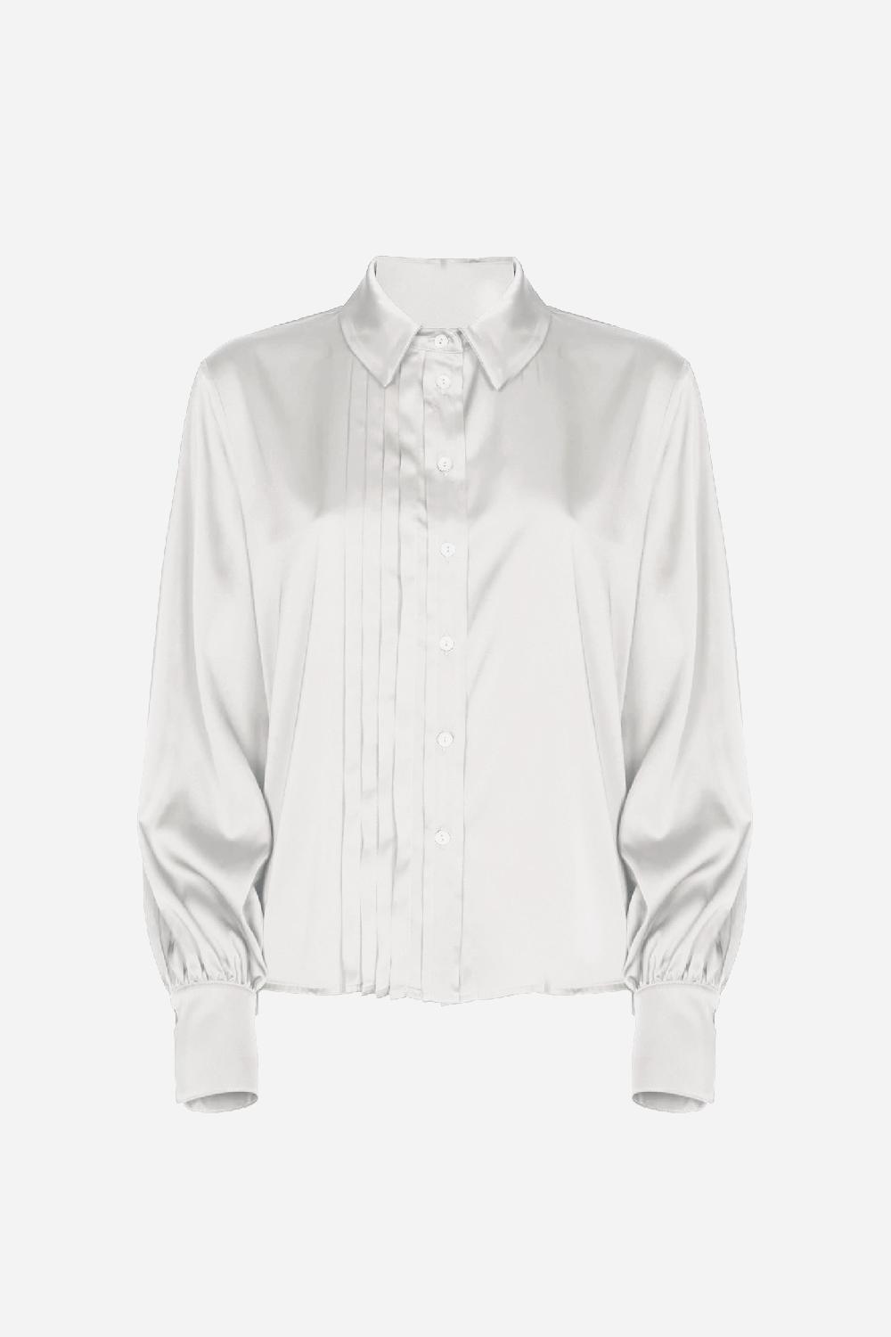 Soallure CAMICIA DETTAGLIO PLISSETTATO Pezzi Unici