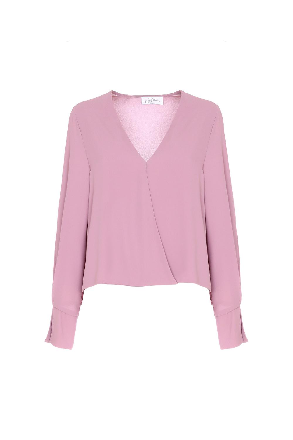 Soallure CAMICIA INCROCIO IN GEORGETTE Qualità Garantita