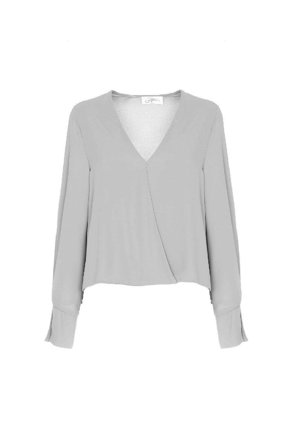 Soallure CAMICIA INCROCIO IN GEORGETTE Qualità Garantita