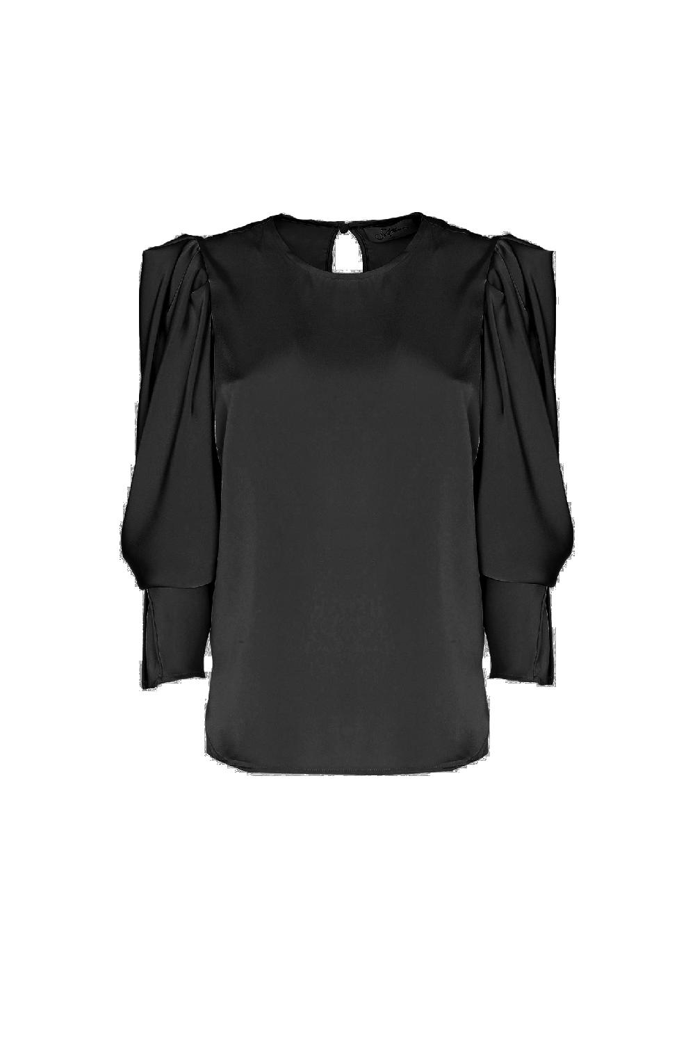 Soallure BLUSA MANICHE A SBUFFO RASO UNITO Acquista Ora