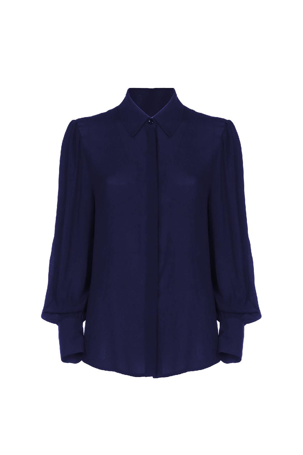 Soallure CAMICIA FLUIDA IN GEORGETTE Sottocosto