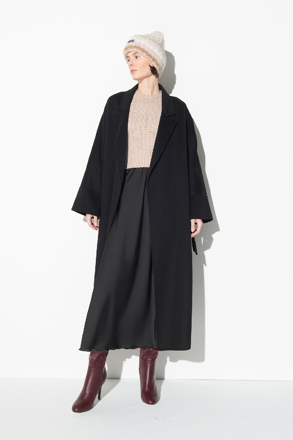 Soallure CAPPOTTO VESTAGLIA CON CINTURA Convenienza