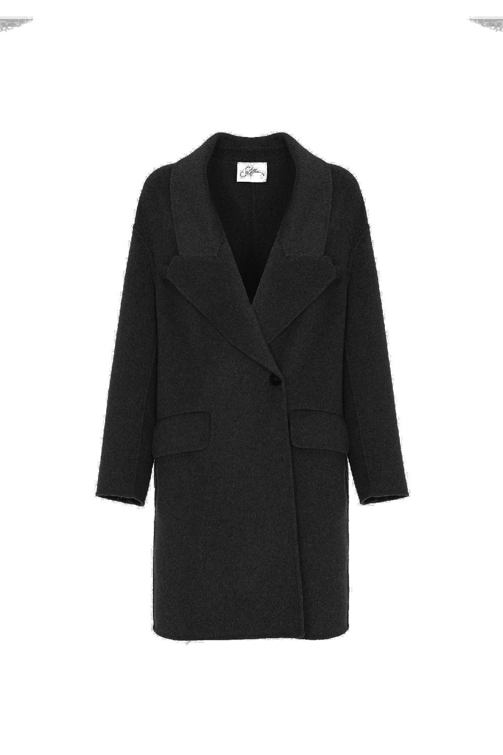 Soallure CAPPOTTO DOPPIO PETTO CON REVER A PUNTA TAGLIATA Offerta